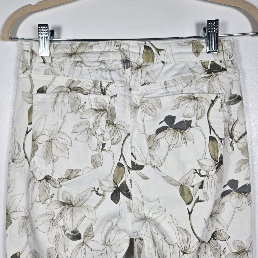 Buffalo David Bitton Floral Hi Rise Soft Stretch Ankle Skinny Jeans Size 4/27 - Picture 9 of 16
